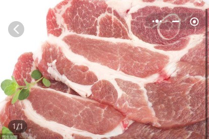 冻猪Ⅰ号肉（颈背肌肉）