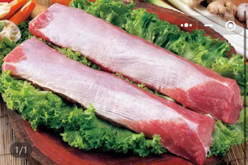 冻猪Ⅲ号肉（大排肌肉）