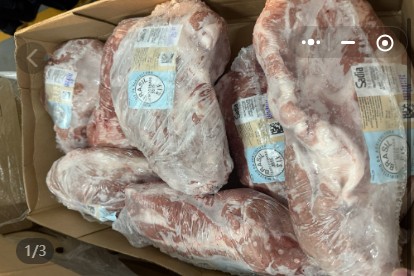 冷冻猪梅肉（去骨）